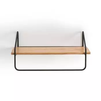 Полка настенная estivar (laredoute) бежевый 48x21x19 см.