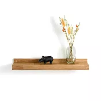 Полка настенная hiba (laredoute) бежевый 80x19x10 см.