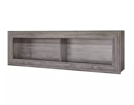 Полка навесная tiffany 1v (анрэкс) коричневый 130x39x23 см.