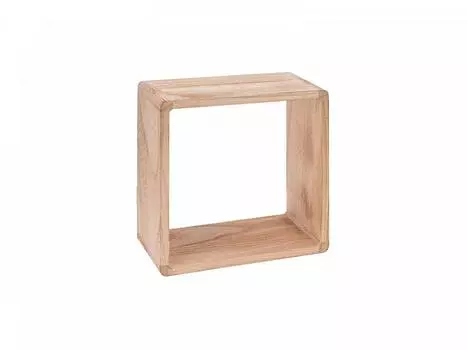 Полка paulownia (ogogo) коричневый 24x24x12 см.