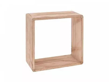 Полка paulownia (ogogo) коричневый 30x30x12 см.