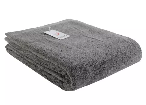 Полотенце банное essential (tkano) серый 90x150 см.