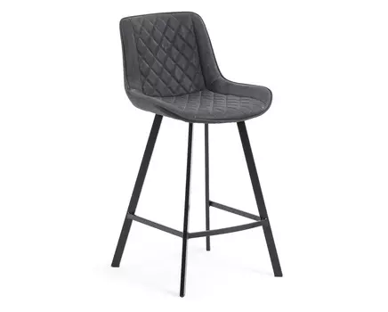 Полубарный стул arian (la forma) серый 50x95x53 см.