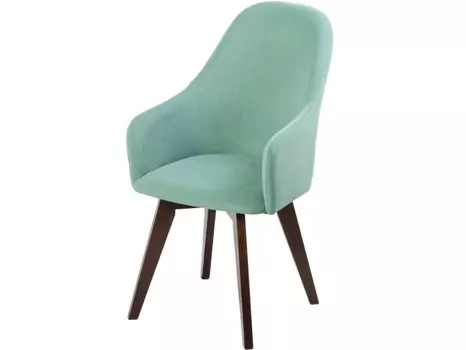 Полукресло дэгни (столбург) голубой 56x47x62 см.