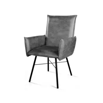 Полукресло ester (desondo) серый