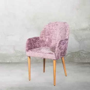 Полукресло humble wood (desondo) розовый