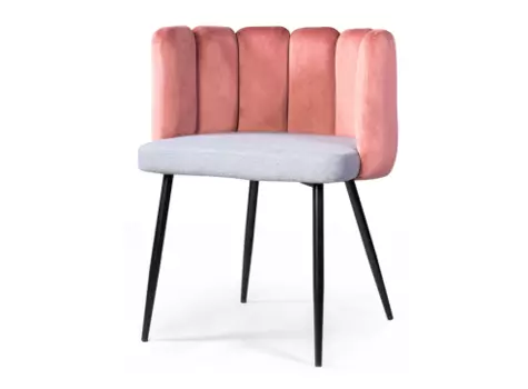 Полукресло starrett (desondo) розовый 52x77x62 см.