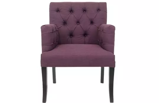 Полукресло zander (mak-interior) фиолетовый 64x89x64 см.