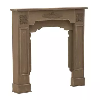 Портал для камина (to4rooms) белый 102x102x18 см.