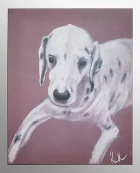 Постер gruzzly-dog (кристина кретова) 40x49 см.