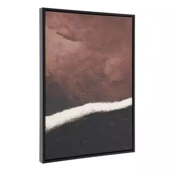 Постер kande (la forma) коричневый 50x70x4 см.