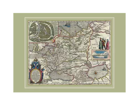 Постер карта россии (карта успеха) серый 68x48 см.