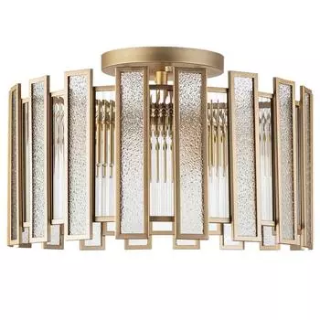 Потолочная люстра agave (lightstar) прозрачный 31 см.