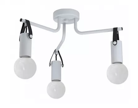 Потолочная люстра apricale (eglo) белый 24 см.