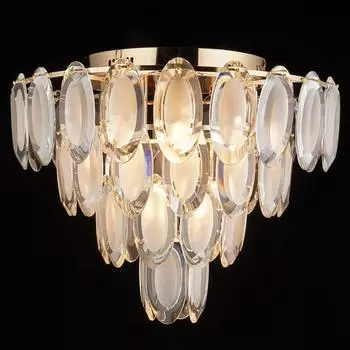 Потолочная люстра эрика (wedo light) золотой 43 см.