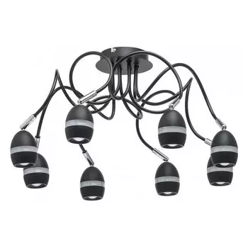 Потолочная люстра этингер (demarkt) черный 32 см.