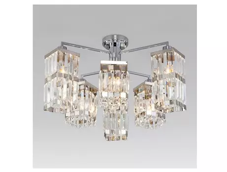 Потолочная люстра barra (eurosvet) прозрачный 42 см.