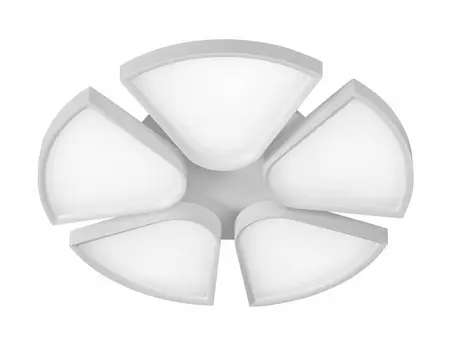 Потолочная люстра bling (iledex) белый 57x9 см.