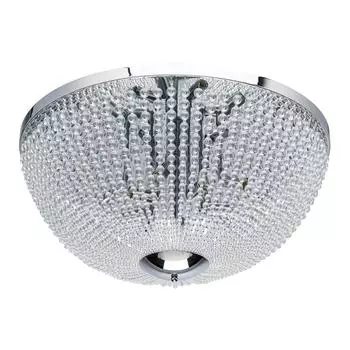 Потолочная люстра бриз (mw-light) прозрачный 35 см.