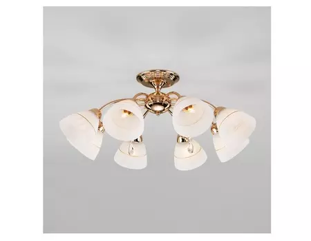 Потолочная люстра camilla (eurosvet) белый 31 см.