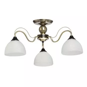 Потолочная люстра city олимп (de markt) белый 26 см.