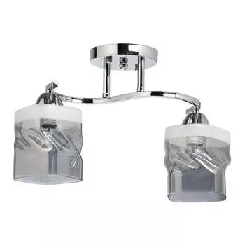 Потолочная люстра city тетро (de markt) серый 39x25x12 см.