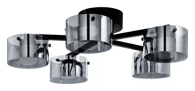 Потолочная люстра copillos (eglo) черный 18 см.