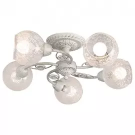 Потолочная люстра cristy (arte lamp) белый 18 см.