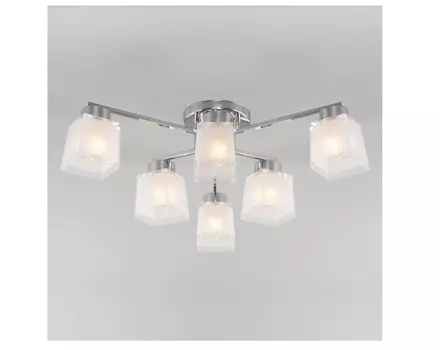 Потолочная люстра delfi (eurosvet) белый 19 см.