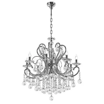 Потолочная люстра elegante (osgona) серебристый 190 см.