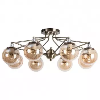 Потолочная люстра enigma (arte lamp) серебристый 30 см.