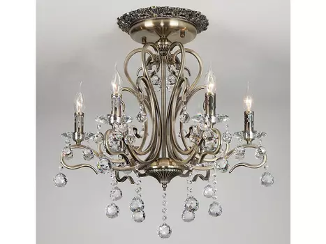 Потолочная люстра etna (eurosvet) бронзовый 63 см.