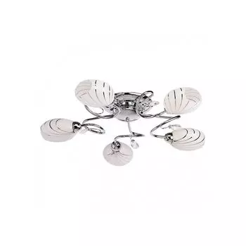 Потолочная люстра фиеста 3 (demarkt) серебристый 13 см.