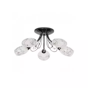 Потолочная люстра фиеста (demarkt) серебристый 25 см.