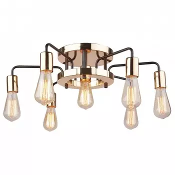 Потолочная люстра gelo (arte lamp) золотой 30 см.