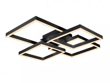 Потолочная люстра grace (iledex) черный 94x13 см.