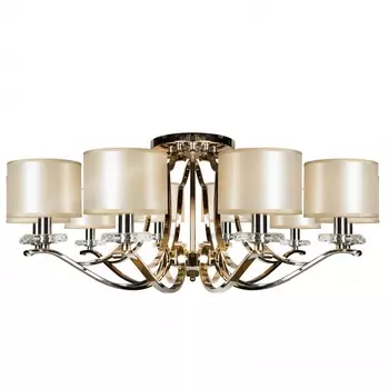 Потолочная люстра ilamp london (ilamp) серебристый 41 см.