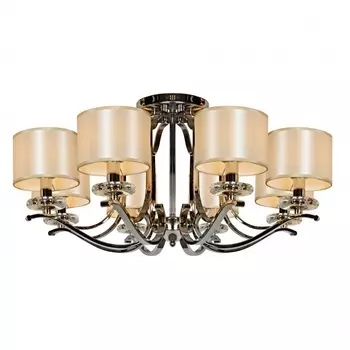 Потолочная люстра ilamp london (ilamp) серебристый 42 см.