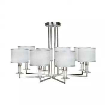 Потолочная люстра ilamp premier (ilamp) серебристый 52 см.