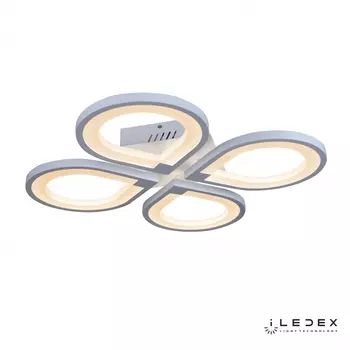 Потолочная люстра iledex clover (iledex) белый 50x15 см.