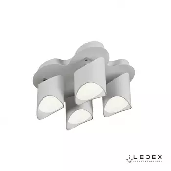 Потолочная люстра iledex nova (iledex) белый 44x20x40 см.