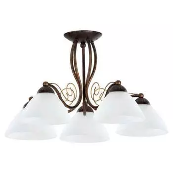 Потолочная люстра inca (alfa) белый 34 см.