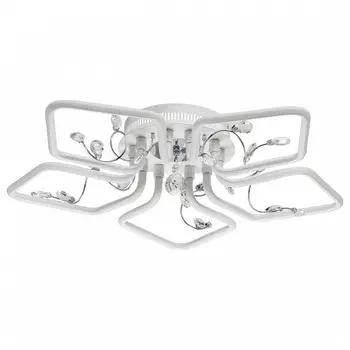 Потолочная люстра ивонна (mw-light) белый 13 см.