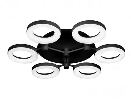 Потолочная люстра jomo (iledex) черный 62x74 см.