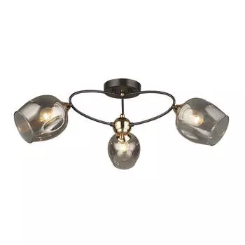 Потолочная люстра lenyano (wedo light) серый 23 см.