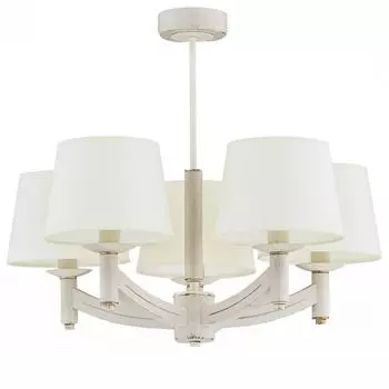 Потолочная люстра maczek (alfa) белый 45 см.