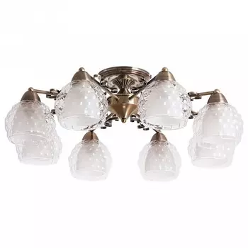 Потолочная люстра malina (arte lamp) бронзовый 24 см.