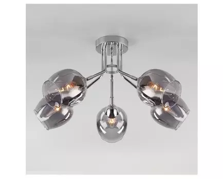 Потолочная люстра marci (eurosvet) серебристый 32 см.