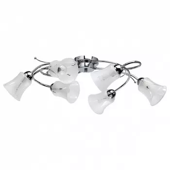 Потолочная люстра мечта 11 (mw-light) серебристый 25 см.