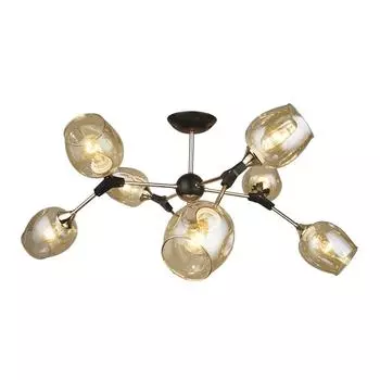 Потолочная люстра миделия (wedo light) золотой 32 см.